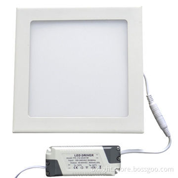 LED small panel light, square shaped